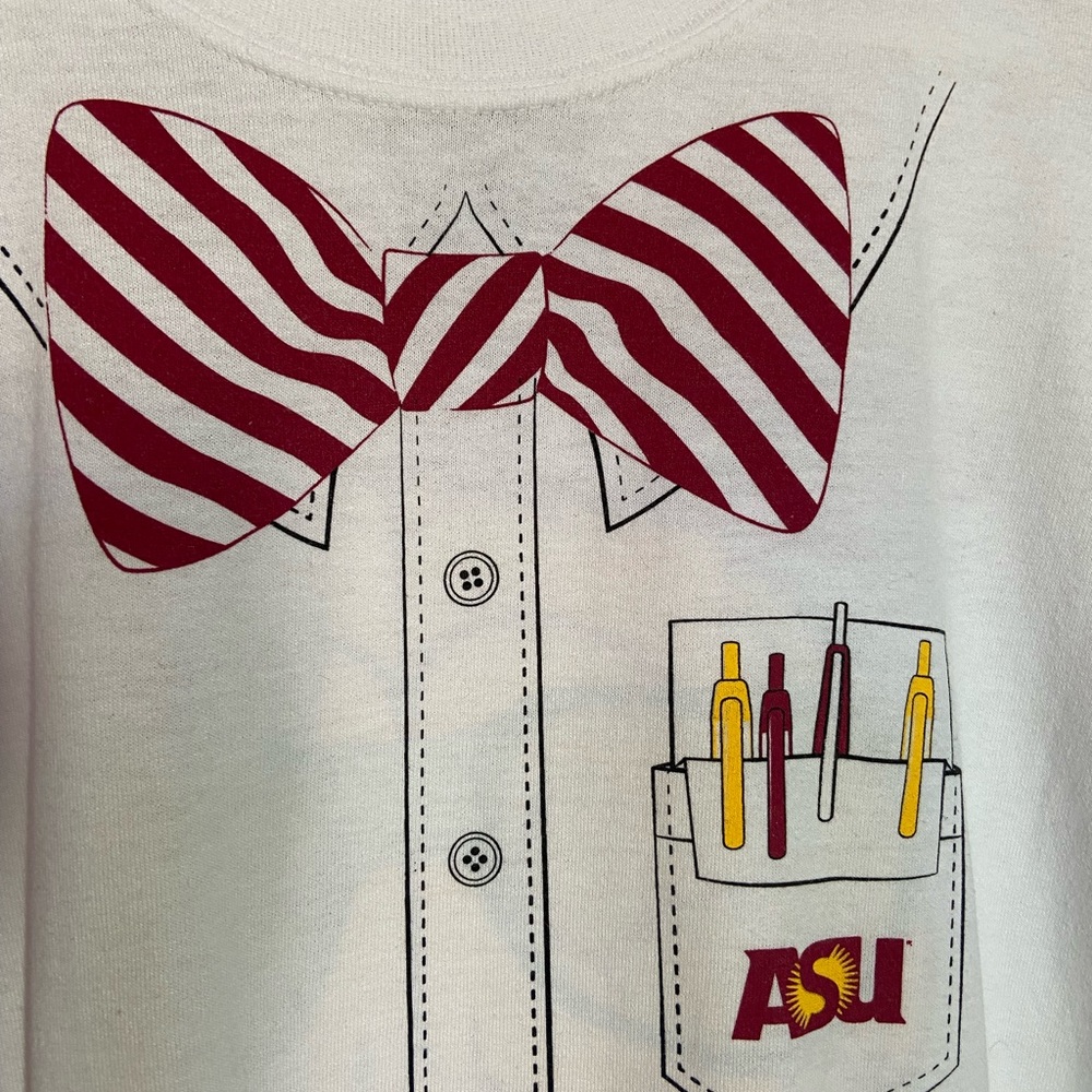 T-shirt ASU Academic Bowl Fun T-Shirt…. “Talk Nerdy To Me”
